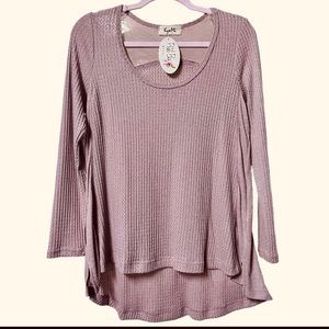 KyeMi High-Low Top for Ladies; Size Small NWT!